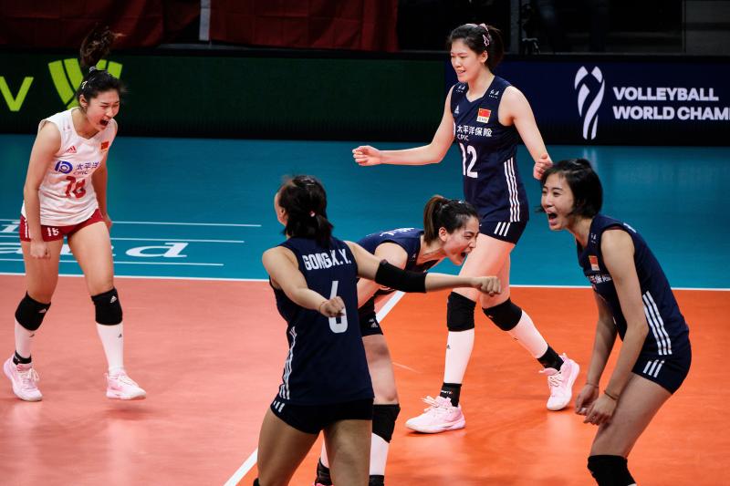 【女排世锦赛】三连胜！中国队直落三局横扫日本队