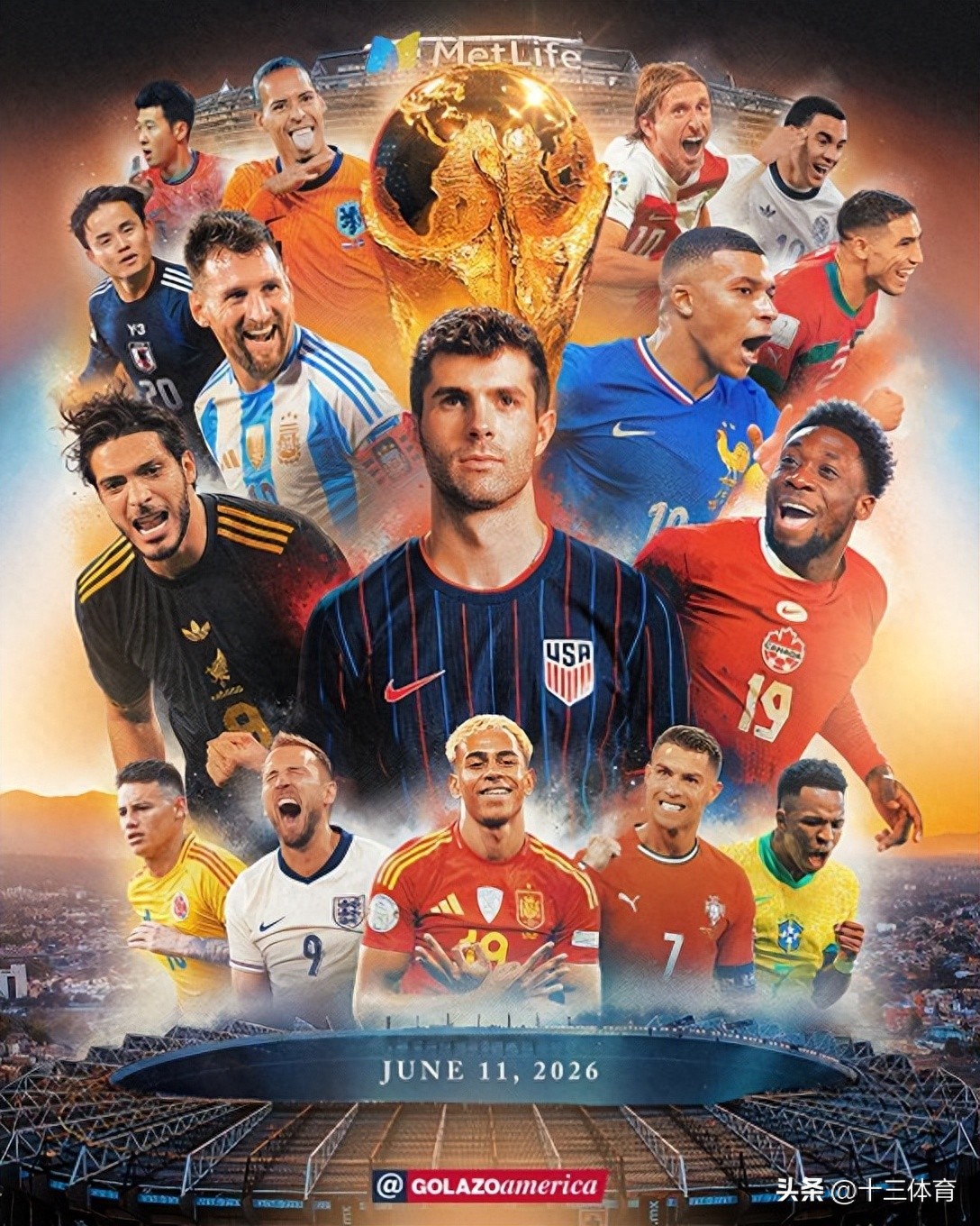 距离2026年世界杯还有一年，看点提前看！