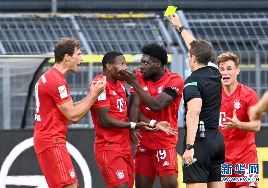 德甲:拜仁胜多特蒙德-第2张图片-ZBLOG 2019-2020赛季德国足球甲级联赛第28轮 拜仁慕尼黑队 客场战胜多特蒙德队_多特蒙德(德国)