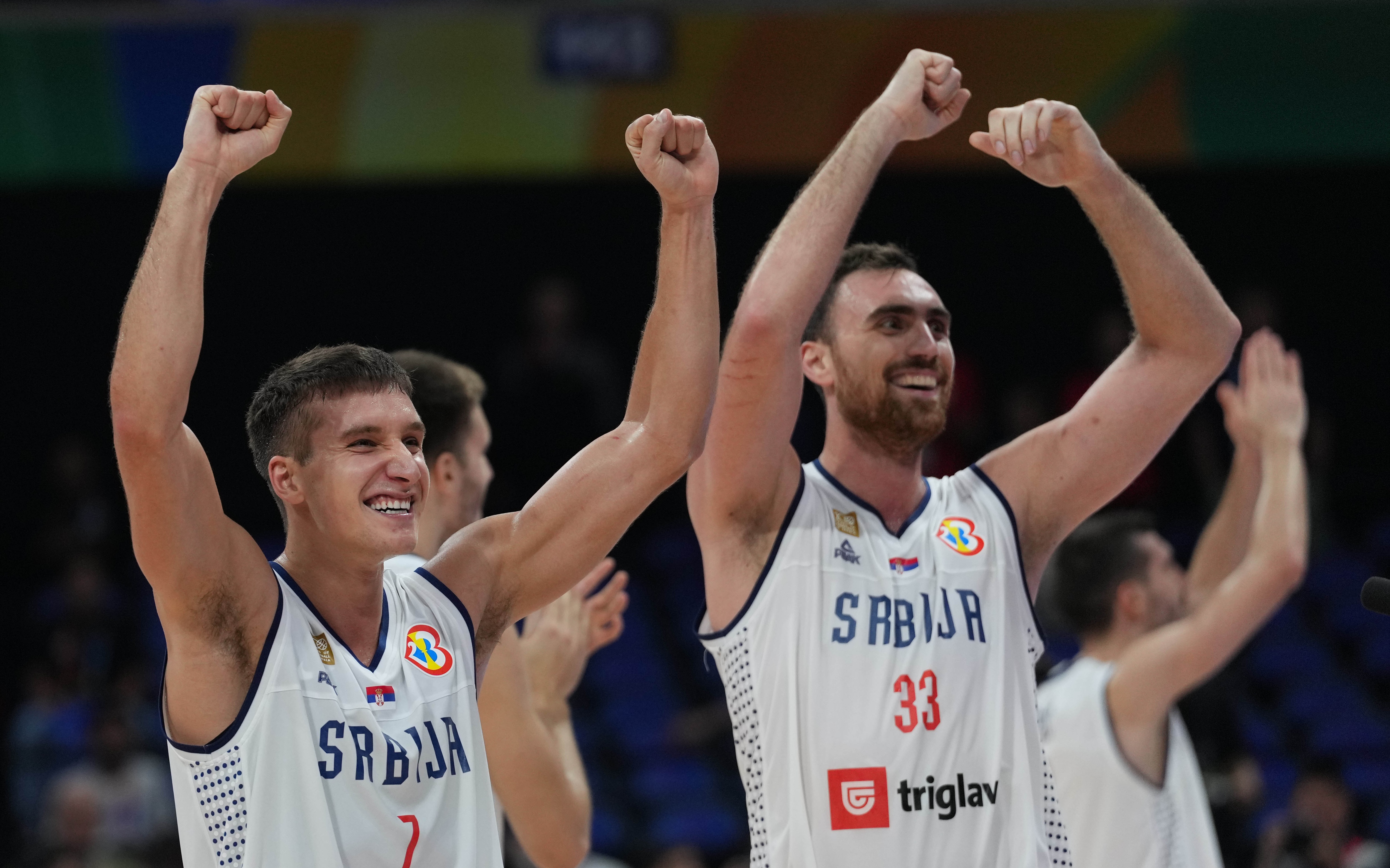德国、塞尔维亚会师决赛,男篮世界杯将诞生新冠军-第2张图片-ZBLOG 塞尔维亚队男篮照片_2023男篮世界杯德国塞尔维亚决赛 欧洲德比 塞尔维亚德国历史首次会师世界杯决赛