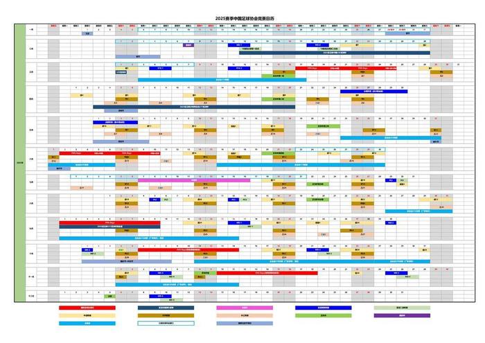 中国足协发布2025赛历：中超2月21日开打，两轮后国足再战世预赛
