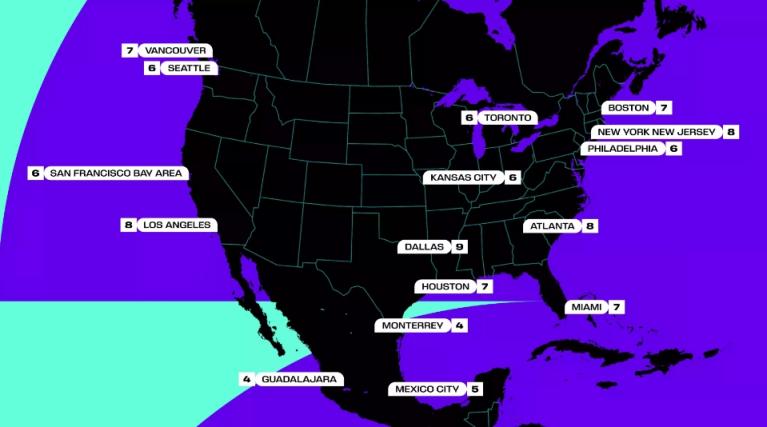2026年世界杯赛程公布 决赛将在这里办