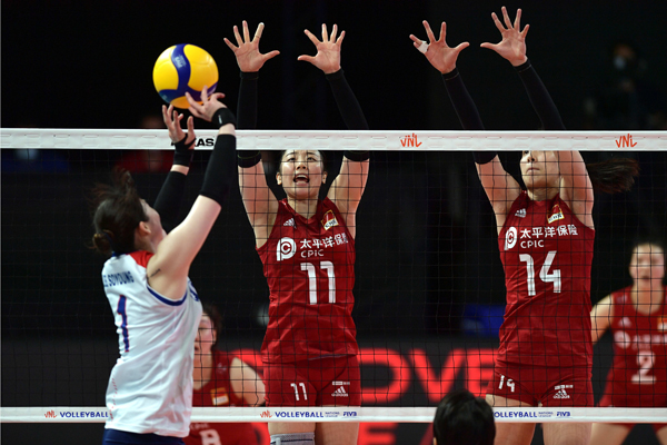 中国女排获世联赛第五名 调整状态即将开启奥运卫冕征程