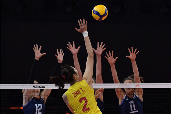 中国女排获世联赛第五名 调整状态即将开启奥运卫冕征程-第3张图片-ZBLOG 中国女排考察队员检验训练成果_2021女排世联赛_中国女排联赛积分榜