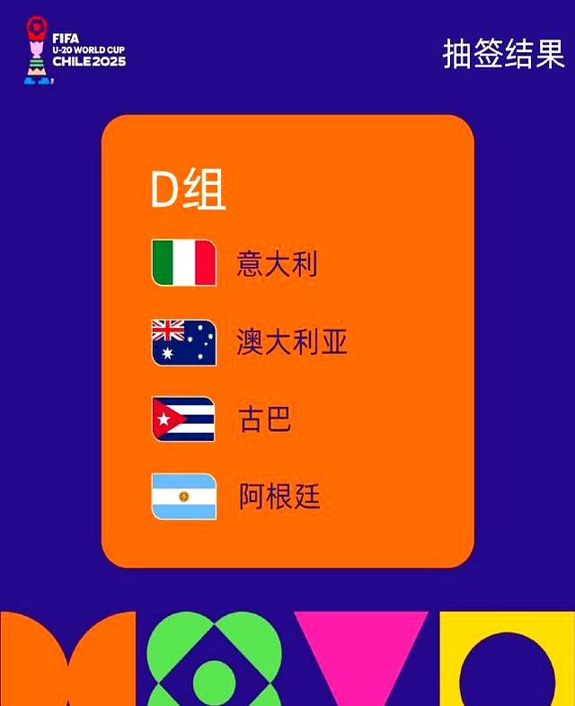 2025年国际足联U20世界杯赛程-第5张图片-ZBLOG