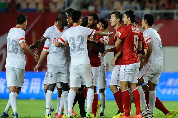 中超足球积分榜