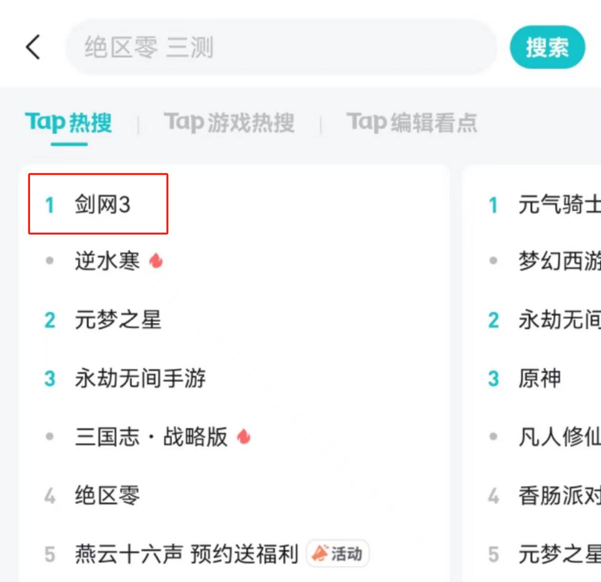 元梦蛋仔互殴,1215神仙打架谁杀出重围?剑网3手游登顶TAP预约榜首-第9张图片-ZBLOG