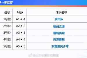 山东省齐鲁足球超级联赛分组抽签出炉，18队分4个赛区进行比赛-第1张图片-ZBLOG