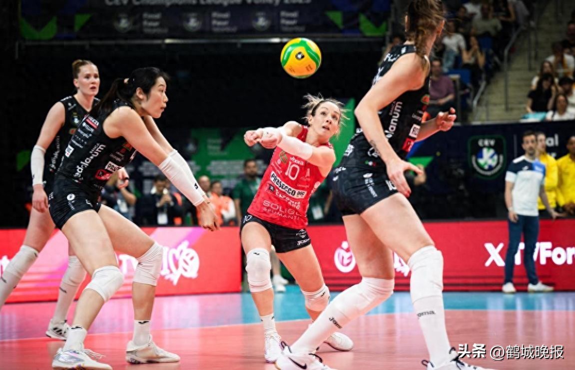 朱婷成就双圈全满贯！决赛17扣12中助科内卫冕，荣膺欧冠最佳主攻