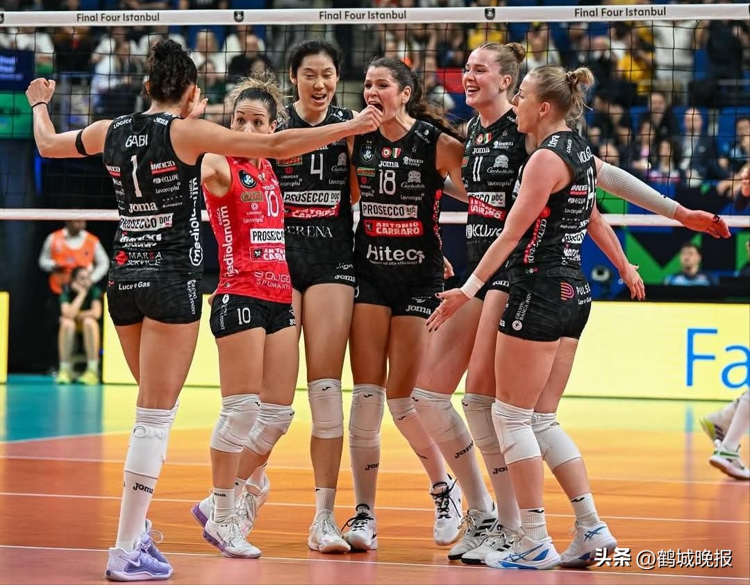 朱婷成就双圈全满贯!决赛17扣12中助科内卫冕,荣膺欧冠最佳主攻-第2张图片-ZBLOG 2025女排欧冠联赛视频直播_女排欧冠决赛 朱婷 最佳主攻 双圈全满贯