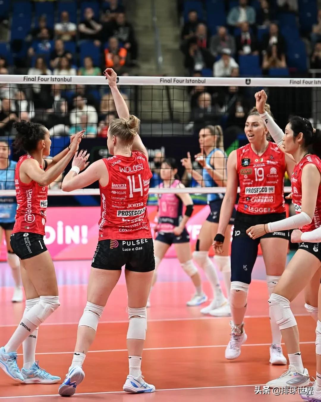晋级决赛！中国女排朱婷大爆发 全场最高21分 淘汰米兰 埃格努哑火-第4张图片-ZBLOG