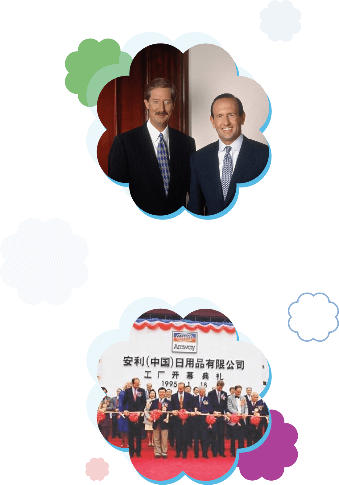 安利全球官网-第5张图片-ZBLOG 安利创始人杰•温安洛理查•狄维士_安利公司发展历程_安利营销伙伴的团队