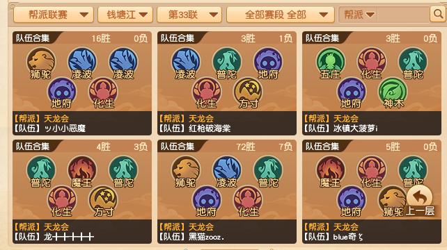梦幻西游【′天天开心】再战【天龙会】，联赛巨头真就无法超越？-第6张图片-ZBLOG