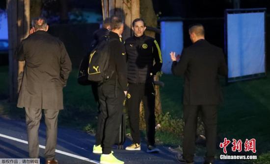 德国多特蒙德足球队大巴车遇爆炸 未证实是否恐袭