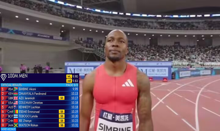 盘点2025钻石联赛男子100米比赛!哪一站最让你热血沸腾?-第2张图片-ZBLOG 辛比尼钻石联赛表现_2025田径钻石联赛_2025钻石联赛男子百米赛果